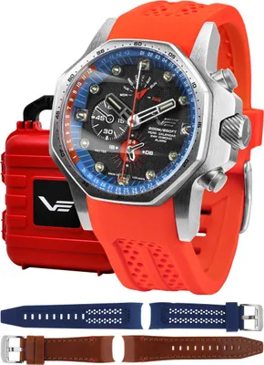 Image de Montre rouge Vostok Europe YM86-640A696SR