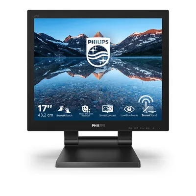 Zdjęcie produktu dla Philips 172B9T/00, 43,2 cm (17"), 1280 x 1024 px, SXGA, LCD, 1 ms, Czarny