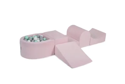 Produktbild von Schaumstoff Bausteine Kinder mit Bällebad - Softbausteine Baby