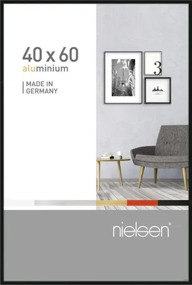 Produktbild von nielsen Aluminium Bilderrahmen Pixel, 40x60 cm, Schwarz
