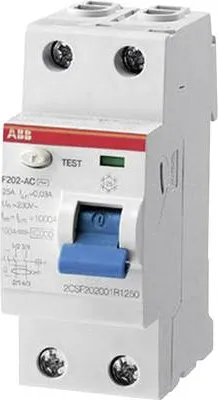 Produktbild von FI-Schutzschalter 2polig 40 A 230 V/AC, 400 V/AC 2CSF202101R1400 (2CSF202101R1400)