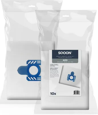 Productafbeelding van SQOON® Stofzuigerzakken Geschikt voor AEG GR.28 - 10 Stuks