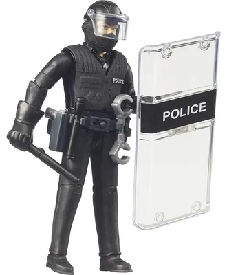 Image de Figurine BRUDER Bworld Police Special 0