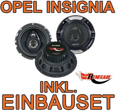 Produktbild von Renegade RX 6.2 - 16,5cm Koax-System für Opel Insignia - justSOUND