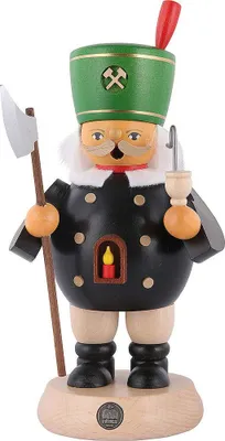 Imagen del producto de Bergmann (18 cm), figura de cerámica para quemar incienso, de Müller Kleinkunst