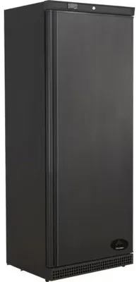 Produktbild von Gastro Kühlschrank | Lagerkühlschrank | Gewerbekühlschrank | 1 Tür | Schwarz | 620 Liter | 0 bis +8 °C