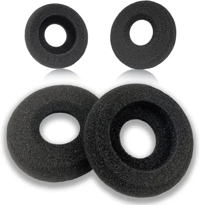 Produktbild von Ohrpolster Schaumstoff für Yealink YHS33 Serie Sennheiser SC 60 USB ML SC 75 SD Pro2 MAIRDI 1 Pair