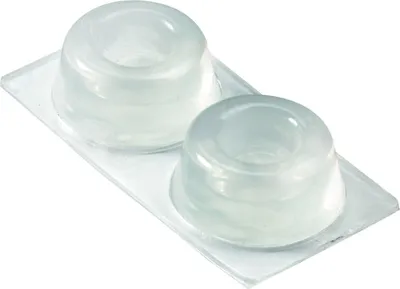 Produktbild von Hettich Anschlagpuffer transparent Ø 22 x 10 mm - 4 Stück