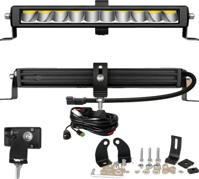 Produktbild von LED-Lichtleiste, Hochleistungsbeleuchtung, Robustes Design, 1x12Zoll 30W n Draht