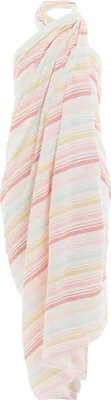 Produktbild von Knit Factory Viva Pareo - XL Musselintuch - Strandtuch - Sunny Pink - 180x130 cm