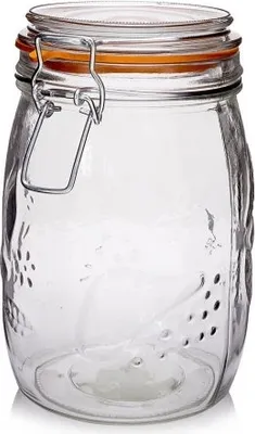 Obrázek produktu pro Dóza sklenice patentní 1L OVOCE