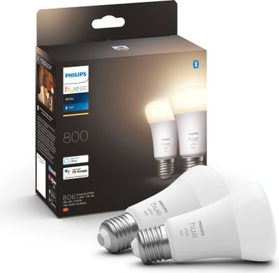 Philips Hue White E27 Doppelpack 2x800lm 60W