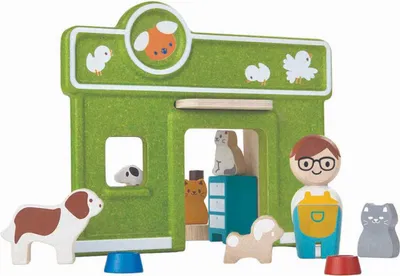 Produktbild von PlanToys Pet Care, 3 Jahr(e), Mehrfarbig, Holz