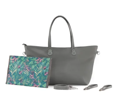 Immagine prodotto di Zaino fasciatoio borsa fasciatoio Treasurebag grigio scuro Kinderkraft