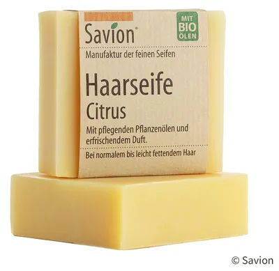 Produktbild von Haarseife - Citrus 80g
