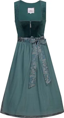 Produktbild von Dirndl Irsee 75cm Länge petrol/jade 42
