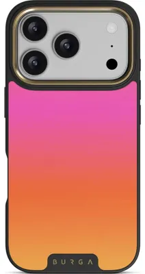 Produktbild von Handyhülle für iPhone 17 Pro, Burga Elite Dark MagSafe, Sunset Club Gold