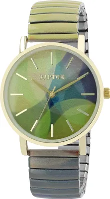 Produktbild von Raptor Damenarmbanduhr "Colorful Edition" mit Zugband