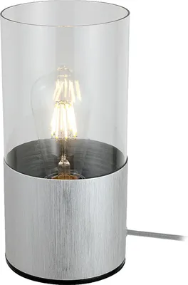 Obrázok produktu pre Moderná stolová lampa z brúseného hliníka E27 Zelkova 3153 Rabalux