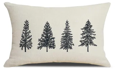 Productafbeelding van Kussensloop, kerstmotief, 30x50 cm, linnen
