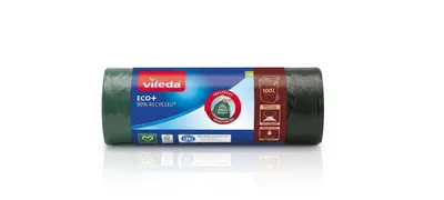Produktbild von Vileda Müllbeutel Eco+ 100 L 10 St. Mülltüte für Mülleimer