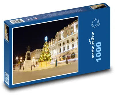 Produktbild von Puzzle 1000 Weihnachtsplatz in London - martinpuzzle