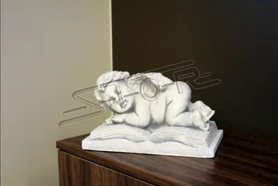 Produktbild von Grabengel Engel Schutzengel Figur Statue Grabschmuck Deko Engelfigur Grab 17cm