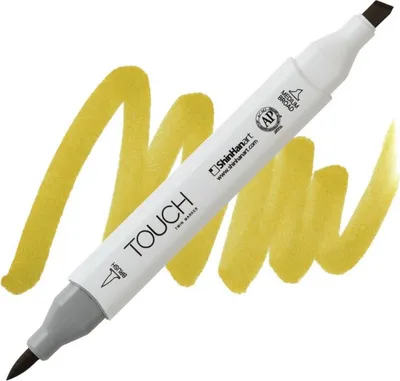 Imagen del producto de Lija fina TOUCH de doble cara, Brush & Chisel, color verde oliva (Y41)