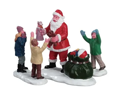 Produktbild von Lemax Weihnachtsdorf: Der Weihnachtsmann ist da