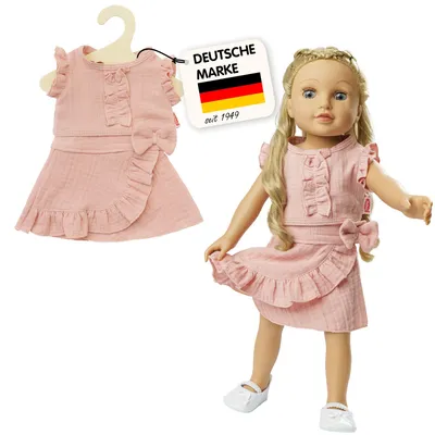 Productafbeelding van Helles 1423, set kleding voor poppen, geschikt voor kinderen van 1,5 jaar en ouder