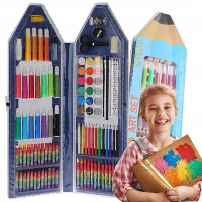 Produktbild von Artmaker Kreatives Mal- und Zeichenset für Kinder 95-teilig