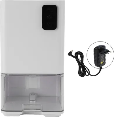 Image de Déshumidificateur d'air pour la maison, 40 W, filtration de l'air très efficace, réservoir d'eau de 1,2 l, arrêt automatique, silencieux, pour chambre à coucher, cave, camping-car