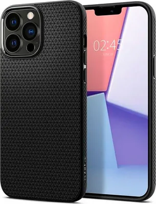 Produktbild von Spigen LIQUID AIR IPHONE 13 PRO MAX MATTSCHWARZ Handyhlle