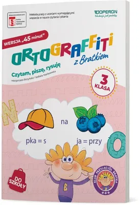 Imagen del producto de Ortograffiti z Bratkiem Zeszyt Ćwiczeń Klasa 3 Wersja 45 Minut