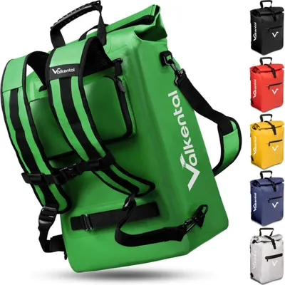 Produktbild von Valkental Rucksack ValkOne 3in1 Fahrradtasche grün