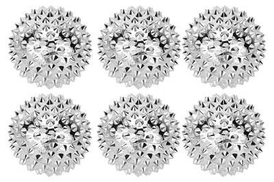 Produktbild von TRANKIELO® – Set mit 5 Massagebällen – Magnetische Akupressurbälle zur Stressreduktion – Durchmesser 32 mm