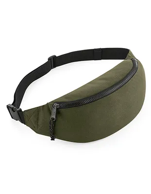 Immagine prodotto di BagBase BG282 | Marsupio riciclato, 38 x 14 x 8 cm - Colore: Verde militare - Dimensioni: 38 x 14 x 8 cm