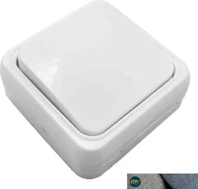Zdjęcie produktu dla eDM 43161 Przełącznik natynkowy z serii Onsen, wielokolorowy
