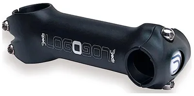 Image de Logo Deda Vorbau, diamètre 26,0 mm, longueur 60 mm, finition noire mate.