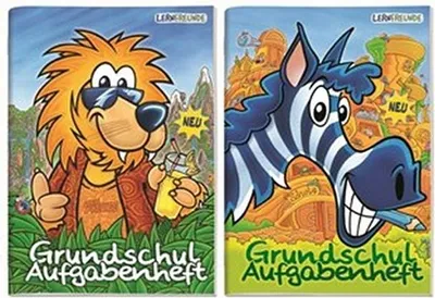Produktbild von Lernfreunde Grundschul-Aufgabenheft mini A6 (sortiert)