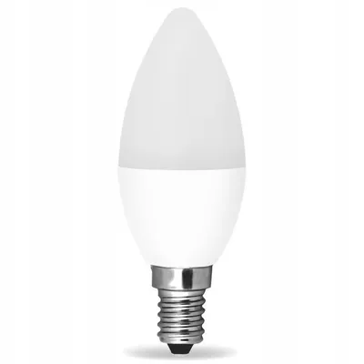 Obrázok produktu pre Žiarovka LED E14 C37 sviečka MILK SMD 4W=40W 350lm studená biela