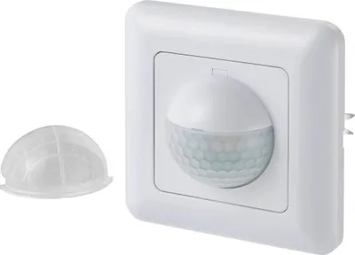 Produktbild von Sygonix SY-4755362 Wand, Unterputz PIR-Bewegungsmelder 190 ° Triac Weiß