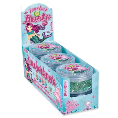 Produktbild von TapirElla Zauberknete Display, Meerjungfrau Coralie
