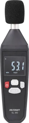Image de VOLTCRAFT SL-80 Schallpegel-Messgerät 30 - 130 dB 31.5 Hz - 8 kHz (VC-13101365)