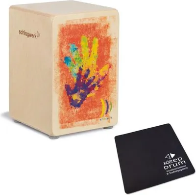 Produktbild von Schlagwerk CP402 High Five Kids Cajon mit Sitz-Pad