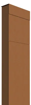 Produktbild von Standbriefkasten The Box in Rost