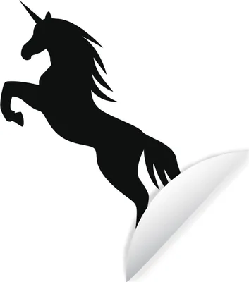 Produktbild von MuchoWow® Runde Wandtattoo - Wandsticker Tapete Aufkleber Eine Illustration eines tänzelnden Einhorns - Kinder - Mädchen - Mädchen Ø 30 cm Selbstklebend und Repositionierbar - Wandaufkleber - Kreis - Wandbild - Fototapete - Selbstklebend - Dekoration - Wandschmuck - Schlafzimmer