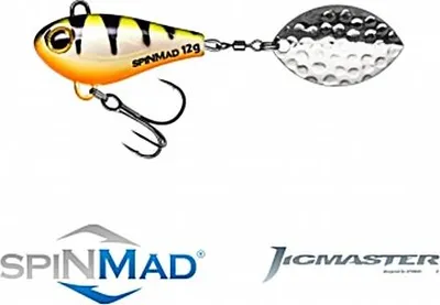 Produktbild von SpinMad Jigmaster 12g Jigspinner - Bleikopf Spinner, Farbe Lieblingsköder:Charly