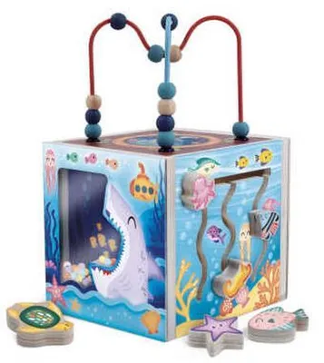 Obrázok produktu pre Montessori drevený zmyslový kocka – More