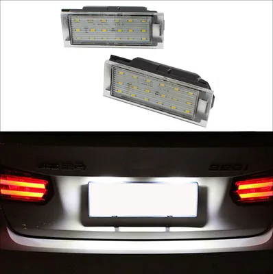 Obrázek produktu pro 2x LED PREMIUM osvětlení registrační značky pro Renault Espace IV Laguna Megane II III